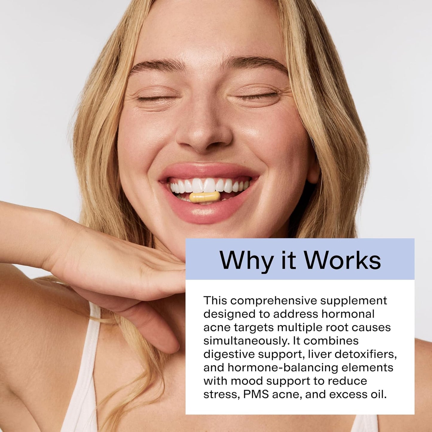 MINDBODYSKIN Hormonal Acne Supplement